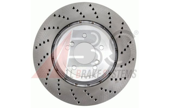 Brake Disc COATED 18057 ABS, Image 2