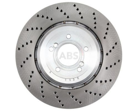 Brake Disc COATED 18057 ABS, Image 3