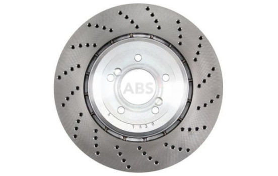 Brake Disc COATED 18057 ABS, Image 3