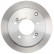 Brake Disc COATED 18075 ABS