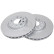 Brake Disc COATED 18087 ABS, Thumbnail 3