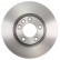 Brake Disc COATED 18108 ABS