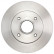 Brake Disc COATED 18130 ABS