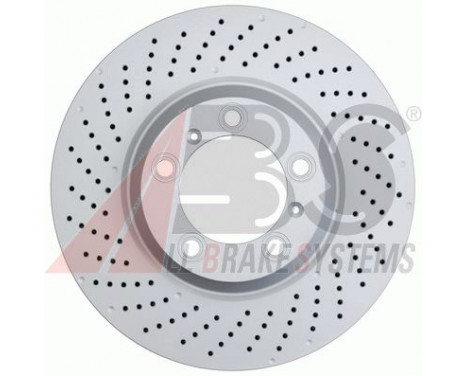 Brake Disc COATED 18136 ABS, Image 2