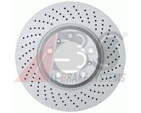 Brake Disc COATED 18137 ABS, Image 2