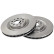 Brake Disc COATED 18173 ABS