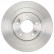 Brake Disc COATED 18178 ABS