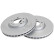 Brake Disc COATED 18179 ABS, Thumbnail 3