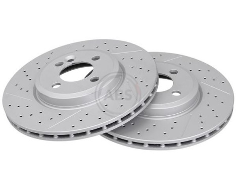 Brake Disc COATED 18185 ABS, Image 3