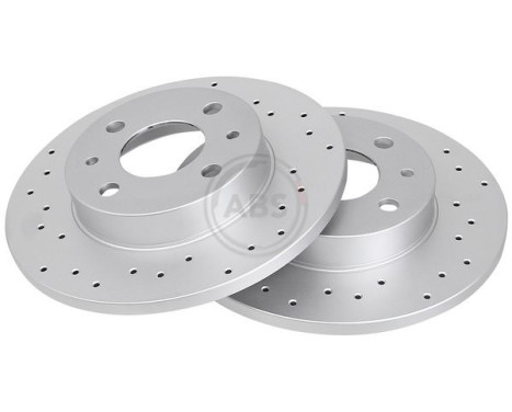 Brake Disc COATED 18232 ABS, Image 2