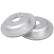 Brake Disc COATED 18239 ABS, Thumbnail 2