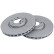 Brake Disc COATED 18242 ABS, Thumbnail 2
