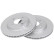 Brake Disc COATED 18269 ABS, Thumbnail 2