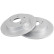 Brake Disc COATED 18287 ABS, Thumbnail 2