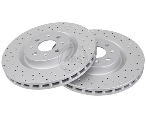 Brake Disc COATED 18293 ABS, Image 2