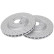 Brake Disc COATED 18293 ABS, Thumbnail 2