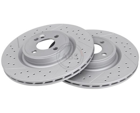 Brake Disc COATED 18297 ABS, Image 2