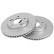 Brake Disc COATED 18302 ABS, Thumbnail 2