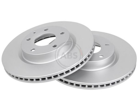 Brake Disc COATED 18384 ABS, Image 2