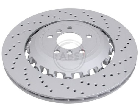 Brake Disc COATED 18389 ABS, Image 2