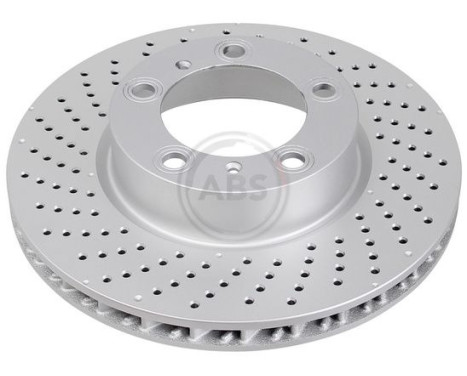 Brake Disc COATED 18393 ABS, Image 2