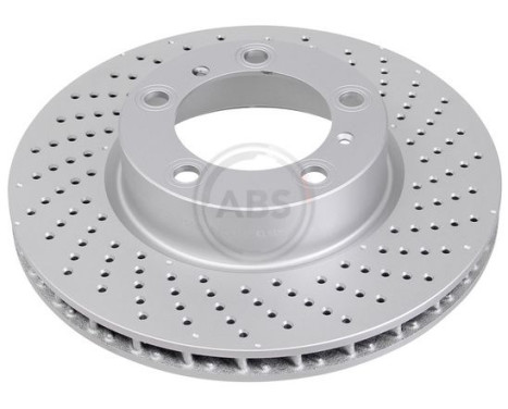 Brake Disc COATED 18394 ABS, Image 2