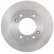 Brake Disc COATED 18407 ABS