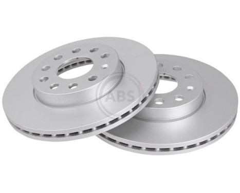 Brake Disc COATED 18430 ABS, Image 2