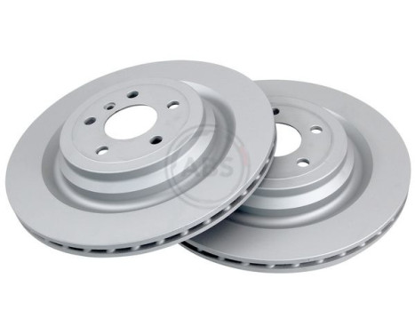 Brake Disc COATED 18433 ABS, Image 2