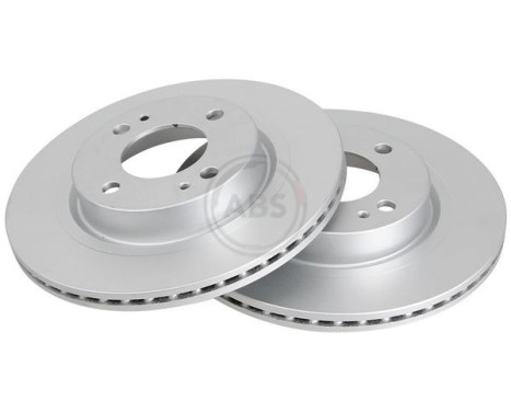 Brake Disc COATED 18435 ABS, Image 2