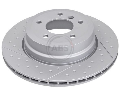 Brake Disc COATED 18436 ABS, Image 2