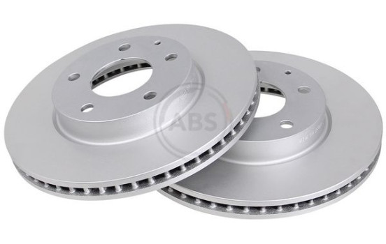 Brake Disc COATED 18438 ABS, Image 2