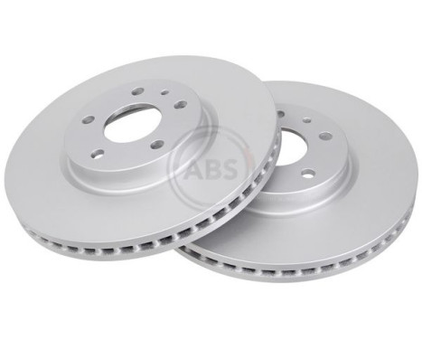 Brake Disc COATED 18454 ABS, Image 2