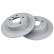 Brake Disc COATED 18457 ABS, Thumbnail 2