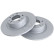 Brake Disc COATED 18497 ABS, Thumbnail 2