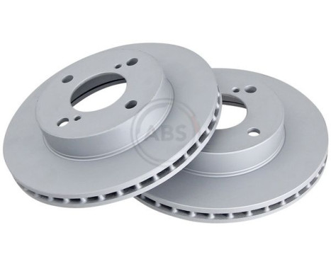 Brake Disc COATED 18498 ABS, Image 2