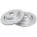 Brake Disc COATED 18501 ABS, Thumbnail 2
