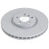 Brake Disc COATED 18524 ABS, Thumbnail 2