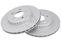 Brake Disc COATED 18538 ABS