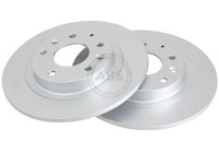 Brake Disc COATED 18543 ABS