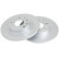 Brake Disc COATED 18543 ABS