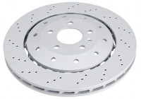 Brake Disc COATED 18550 ABS