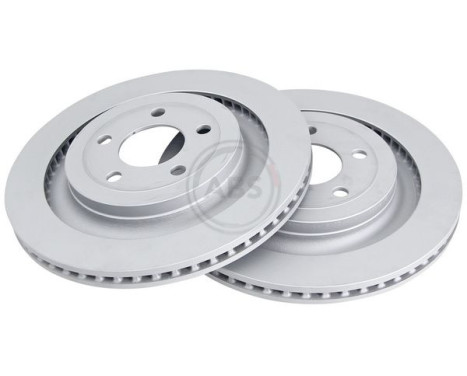 Brake Disc COATED 18555 ABS, Image 2