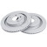 Brake Disc COATED 18555 ABS, Thumbnail 2