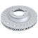 Brake Disc COATED 18564 ABS