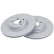 Brake Disc COATED 18567 ABS