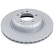 Brake Disc COATED 18568 ABS, Thumbnail 2