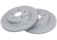 Brake Disc COATED 18597 ABS