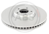 Brake disc coated 19007 ABS