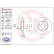 Brake Disc COATED DISC LINE 08.5085.21 Brembo, Thumbnail 3